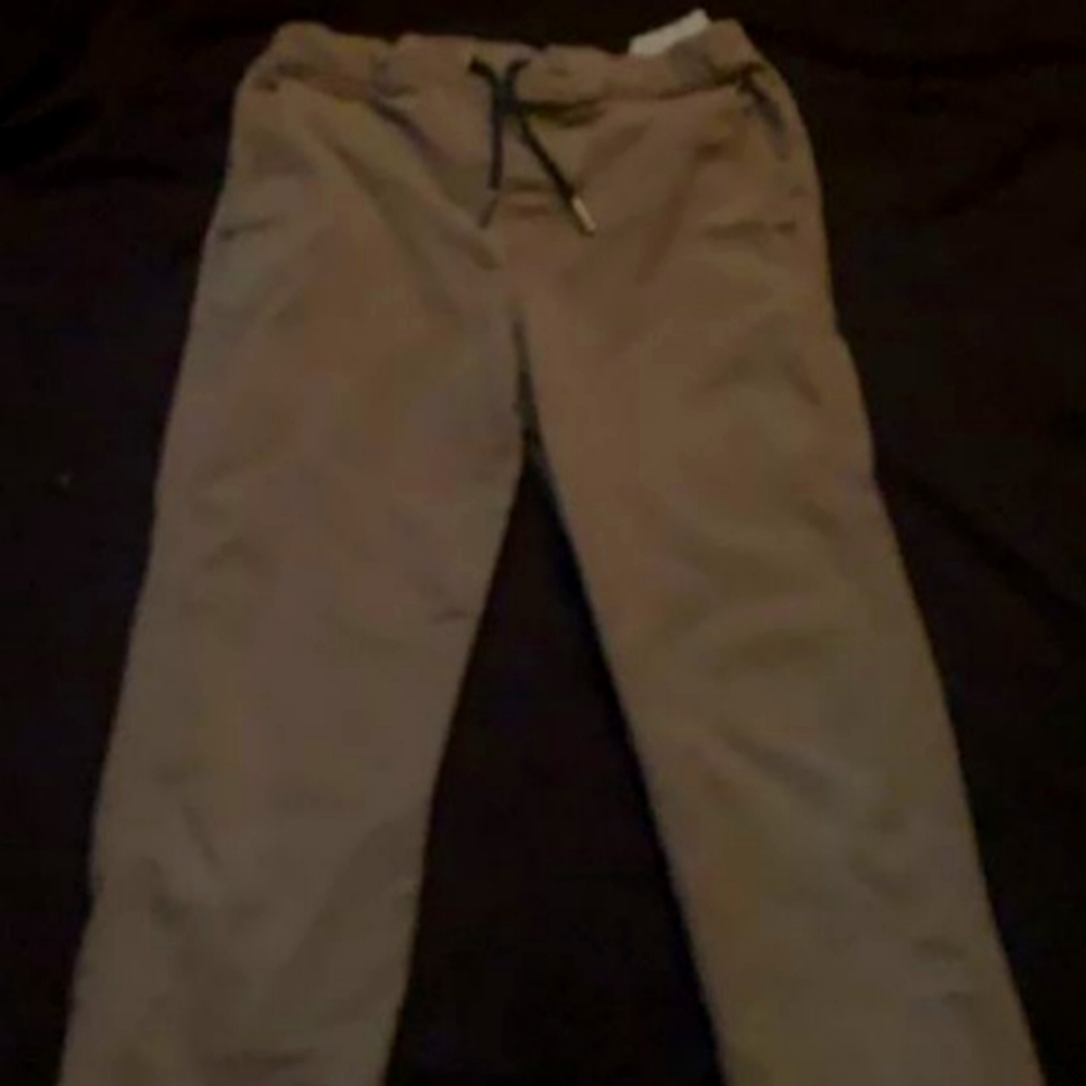 tan joggers